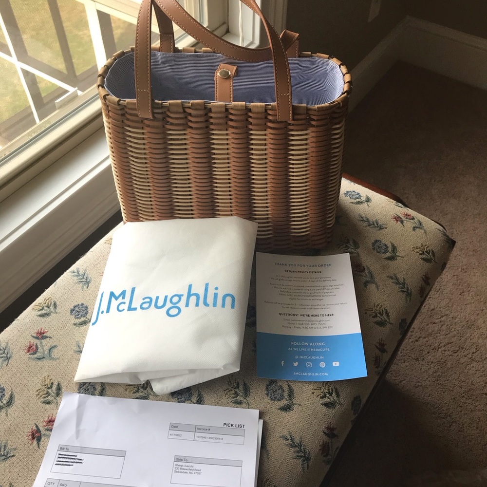 J. McLaughlin Vachetta Summer Satchel